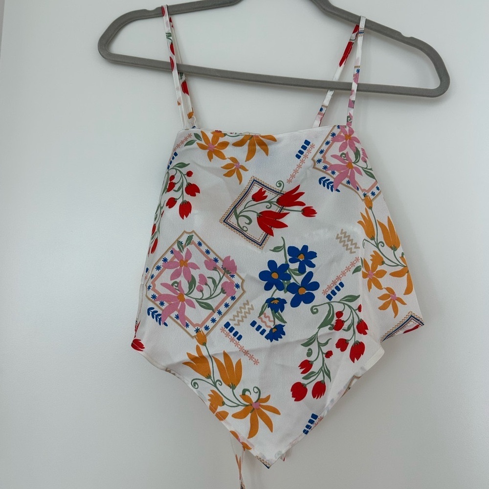 Patterned Euro Summer Tank - Never worn!